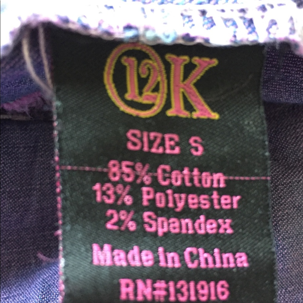 PURPLE DENIM JACKET - Picture 6 of 8